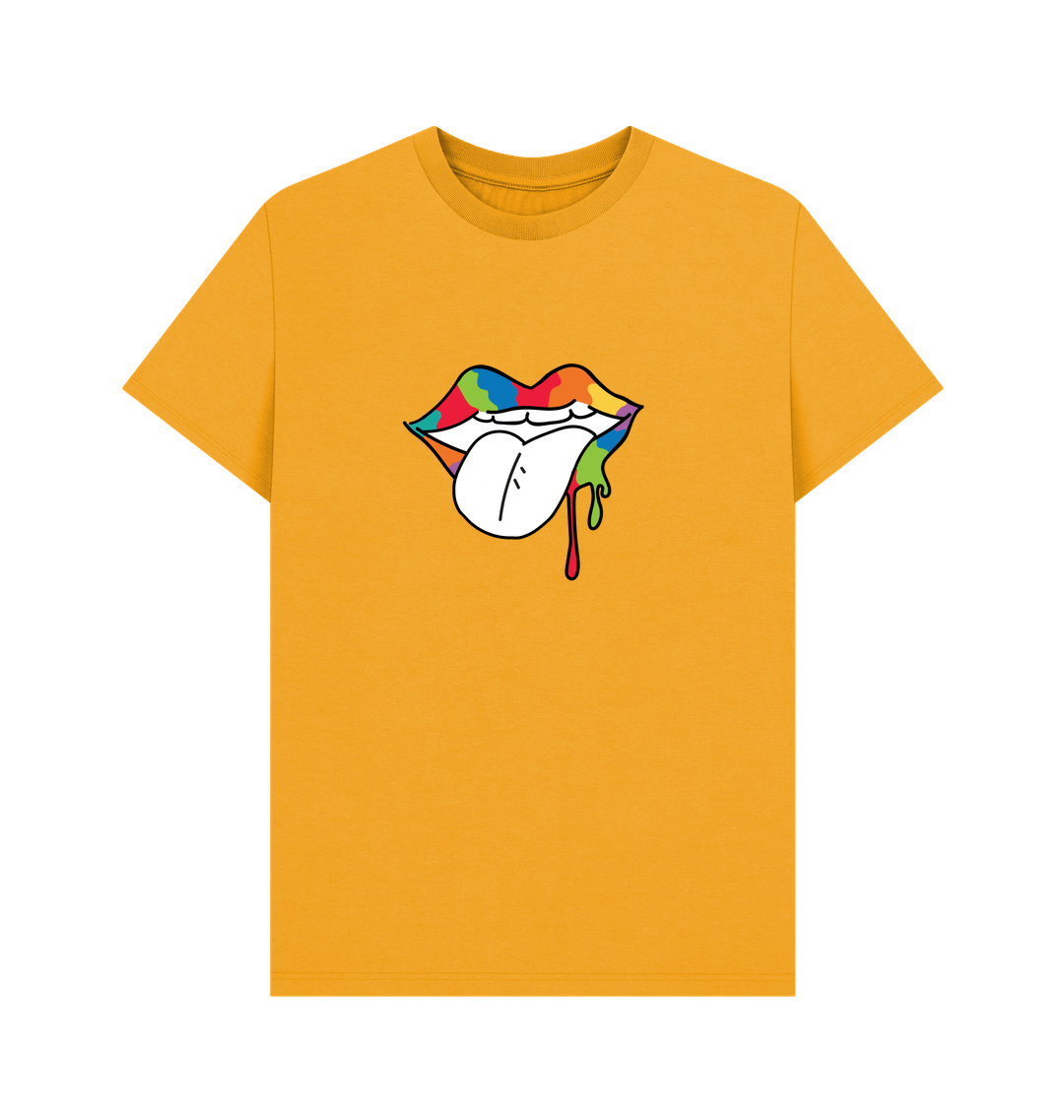 Mustard Printed T-shirt