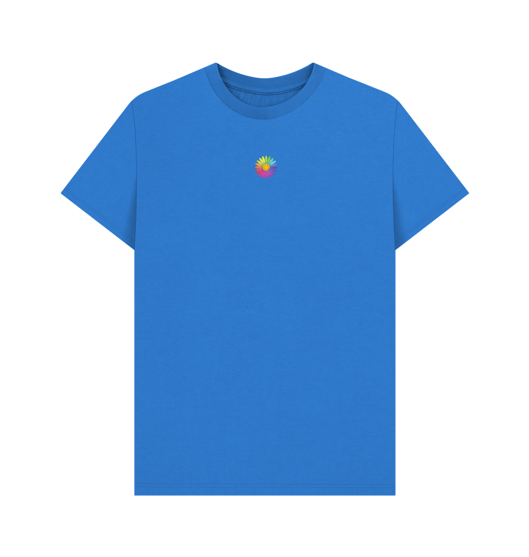 Bright Blue Printed T-shirt