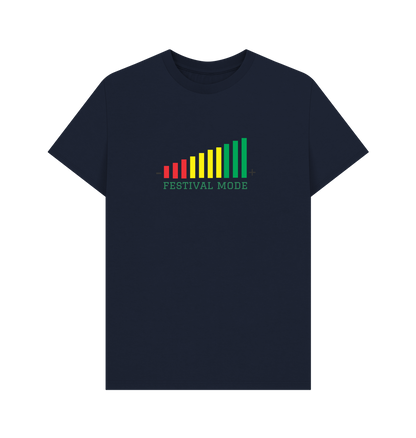 Navy Blue Printed T-shirt