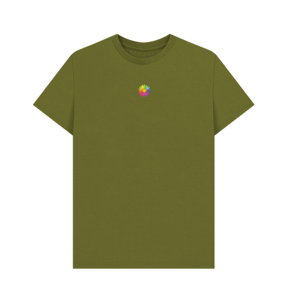 Moss Green Printed T-shirt