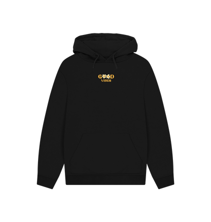 Black Printed Hoody