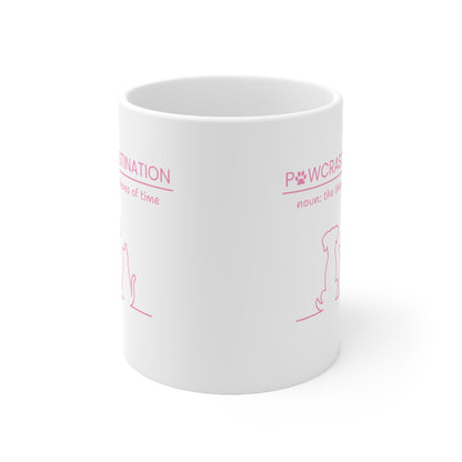 Pawcrastination Mug - Pink