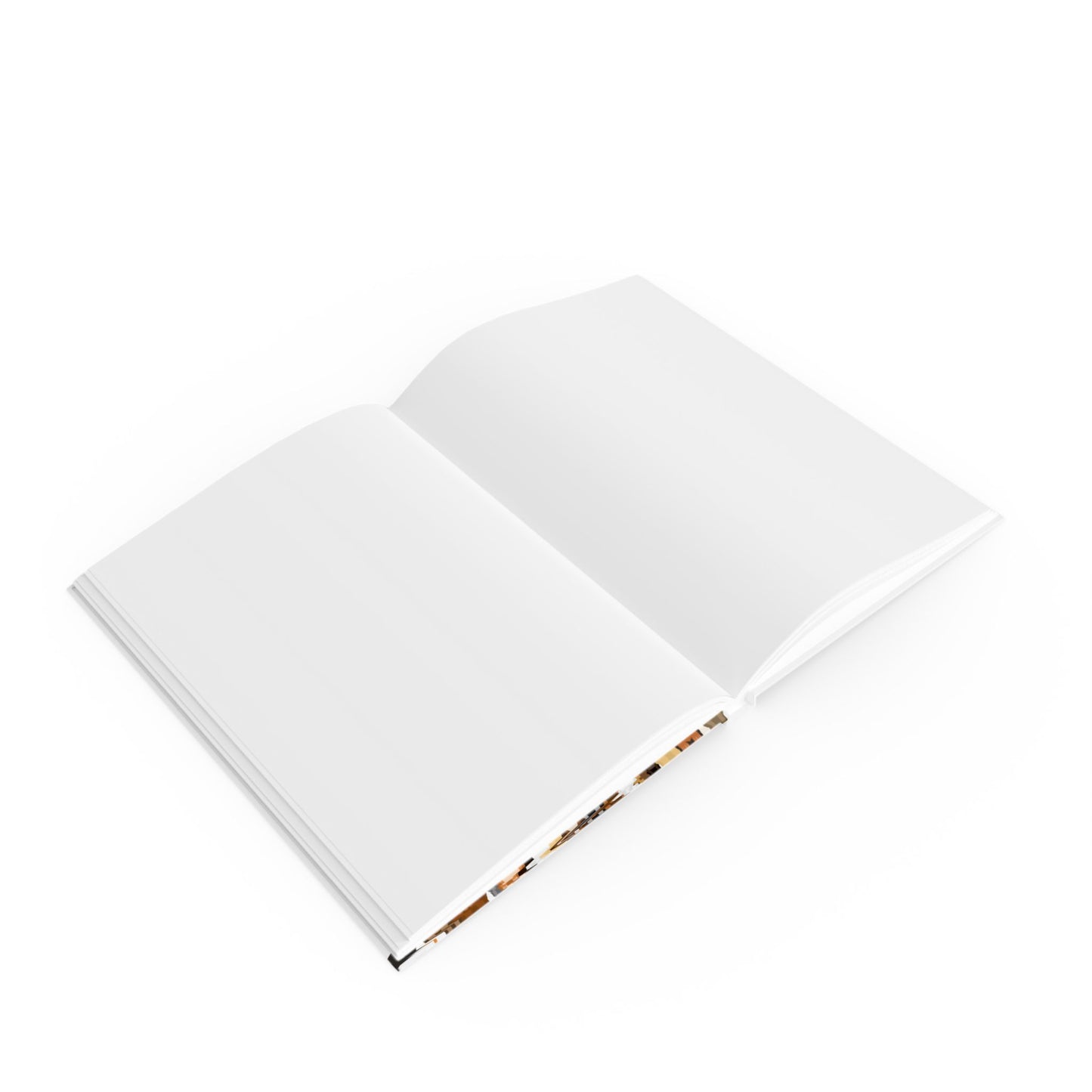 The Woof Pack Collection: 'Paws for Thought' Hard Back Notebook (White)