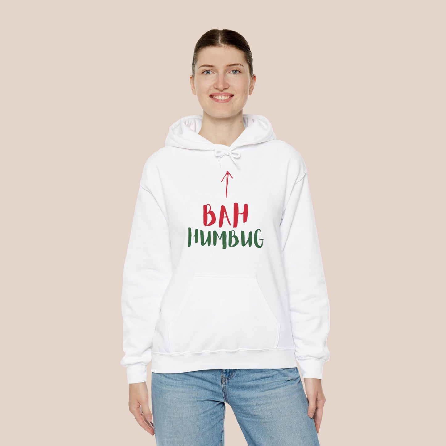 Bah Humbug Arrow Hoodie