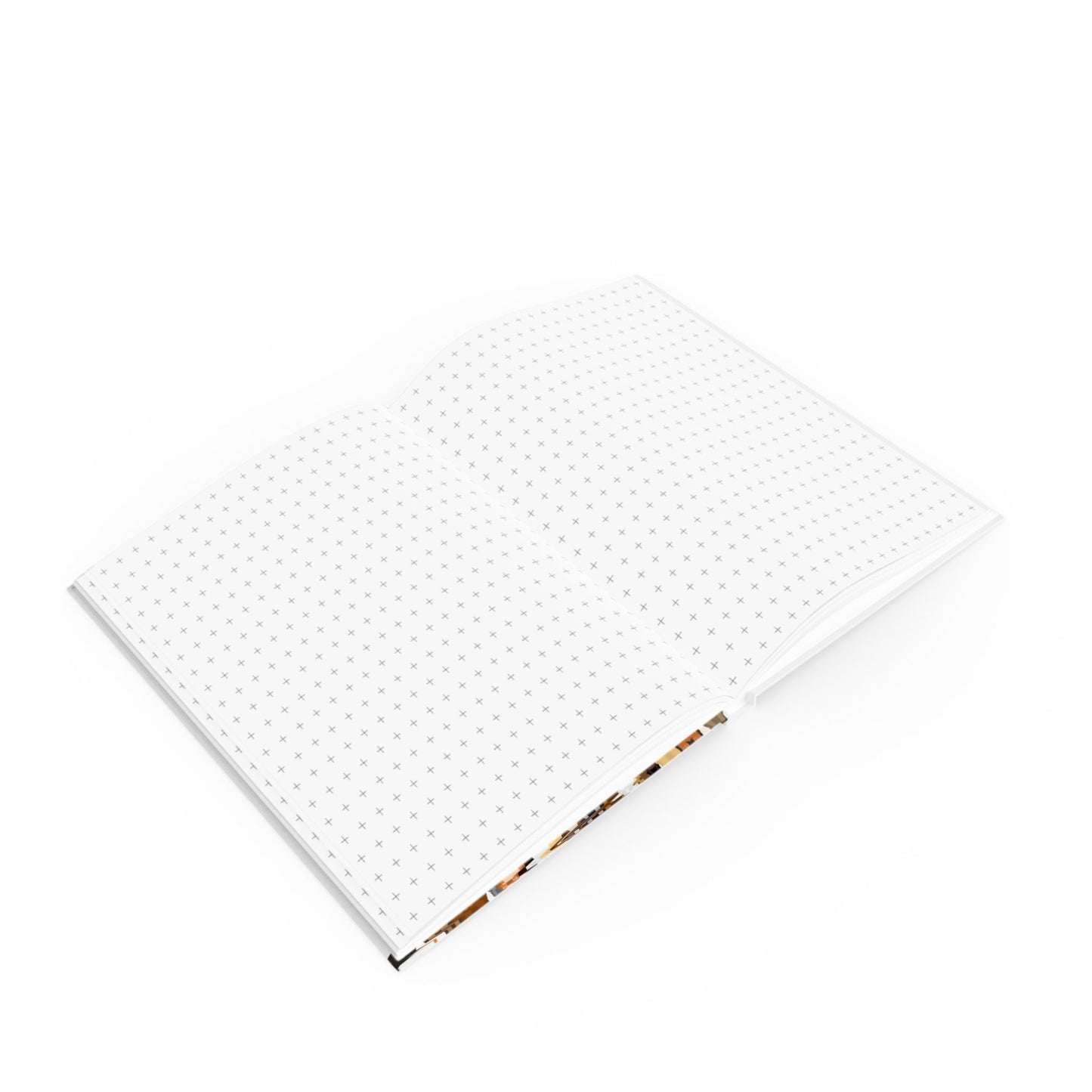The Woof Pack Collection: 'Paws for Thought' Hard Back Notebook (White)