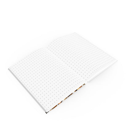 The Woof Pack Collection: 'Paws for Thought' Hard Back Notebook (White)
