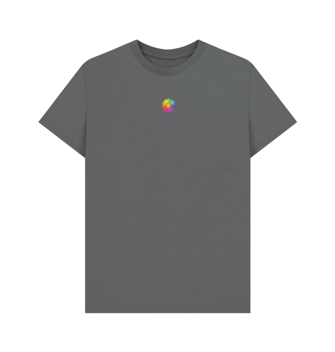 Slate Grey Printed T-shirt