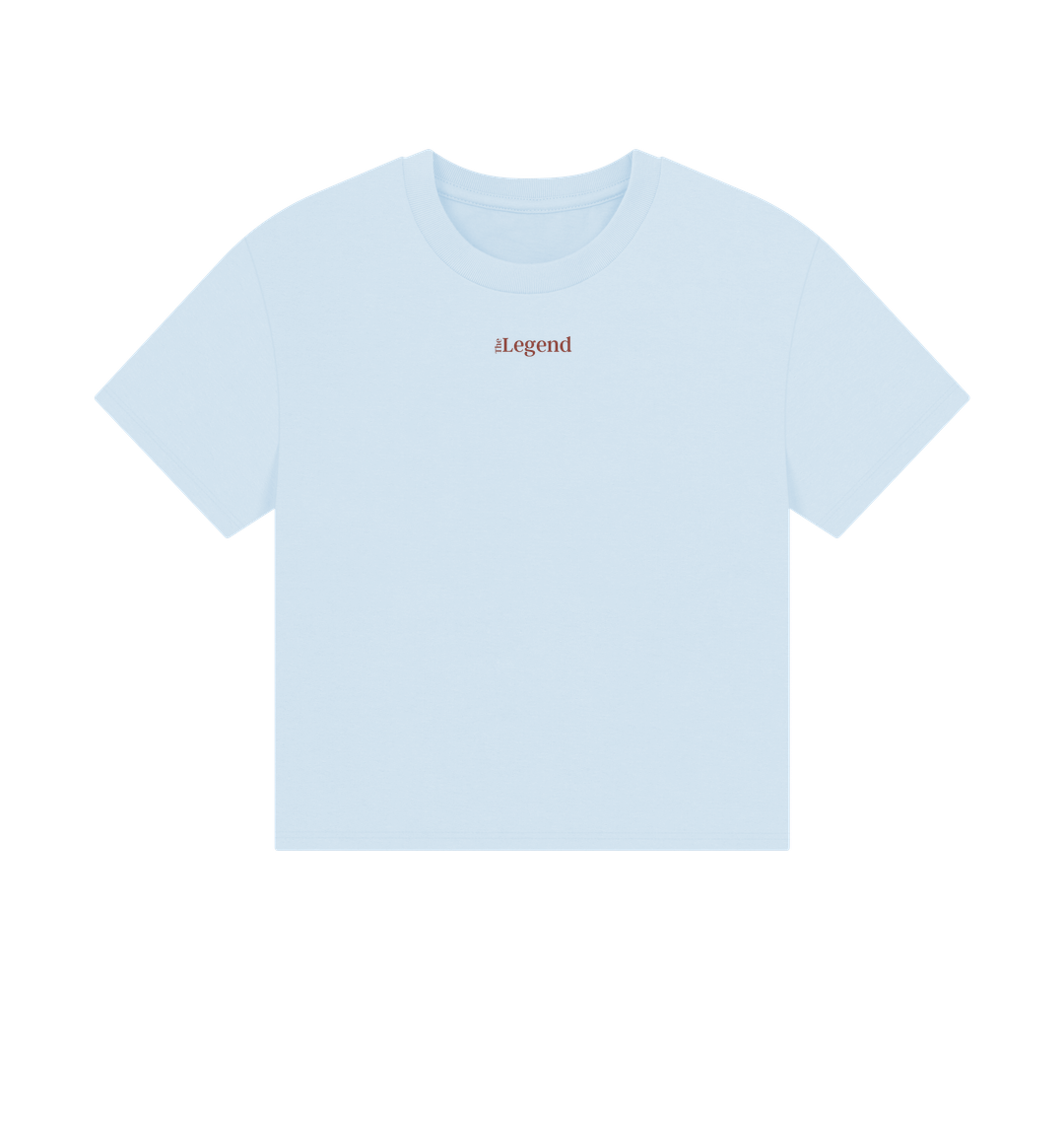 Sky Blue Printed T-shirt