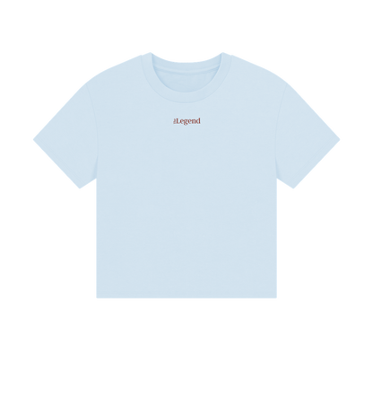 Sky Blue Printed T-shirt
