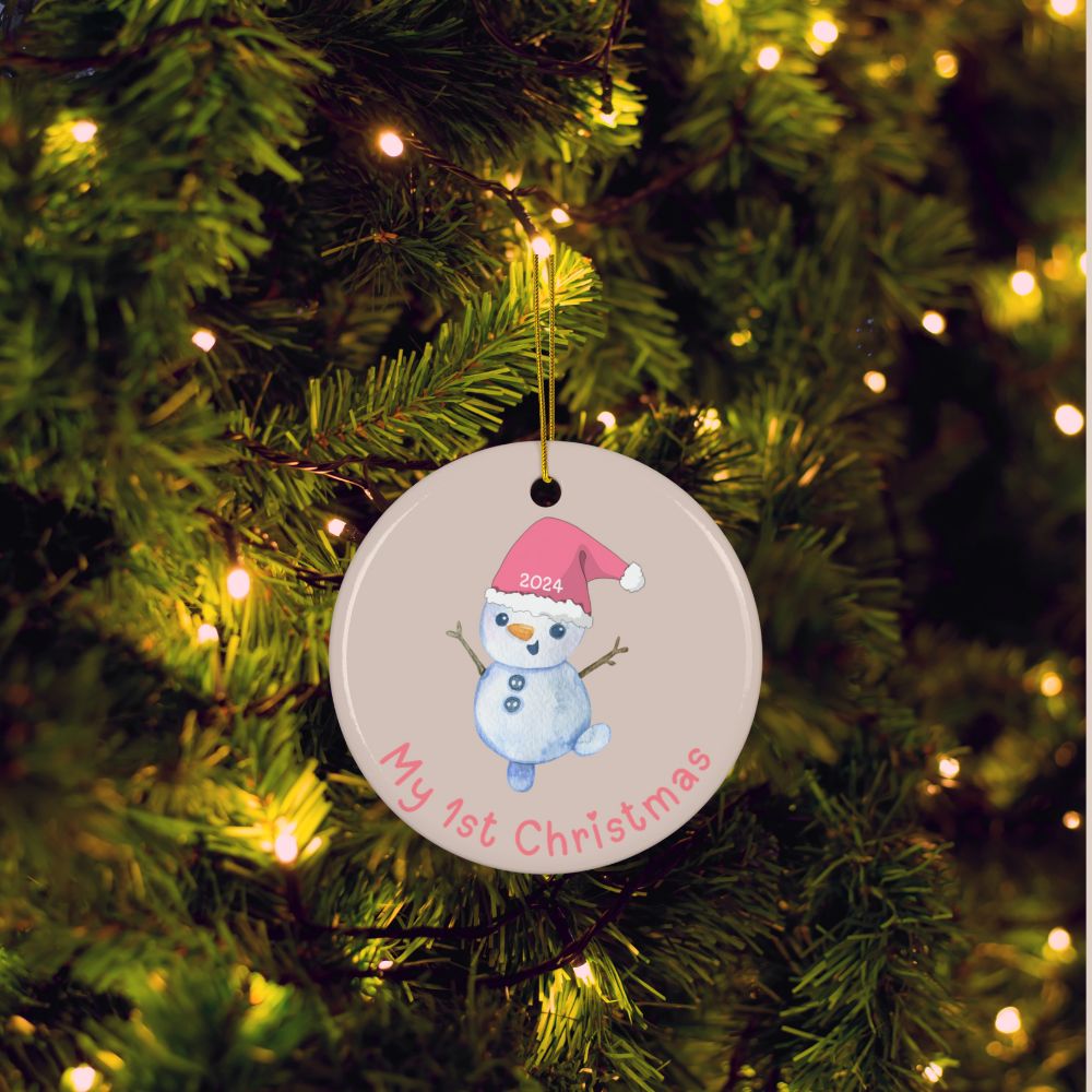 My First Christmas - Pink