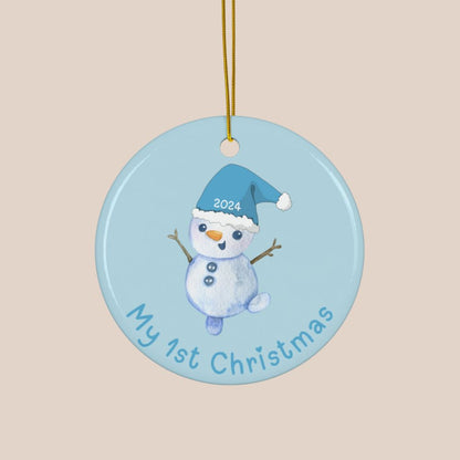 My First Christmas - Blue