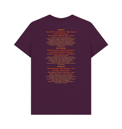 Purple Printed T-shirt