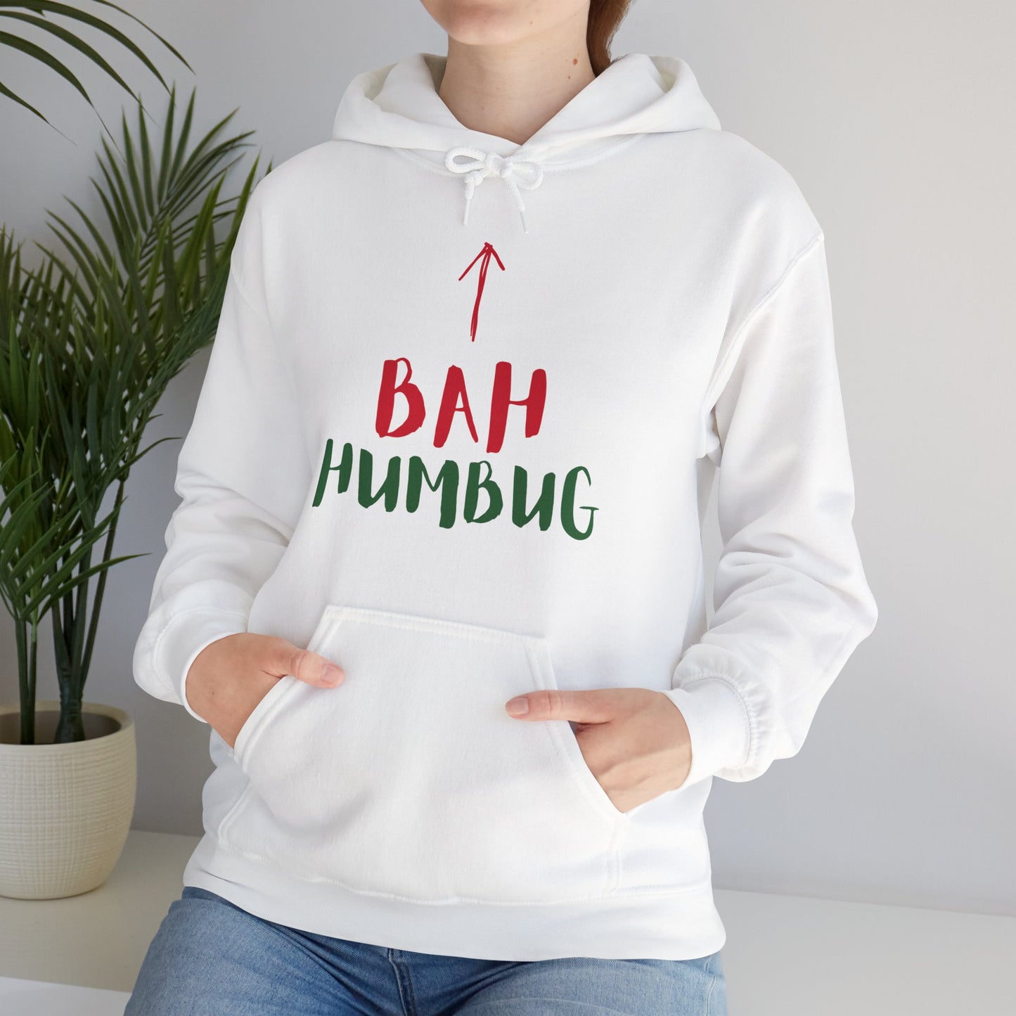 Bah Humbug Arrow Hoodie