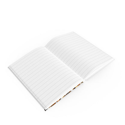 The Woof Pack Collection: 'Paws for Thought' Hard Back Notebook (White)