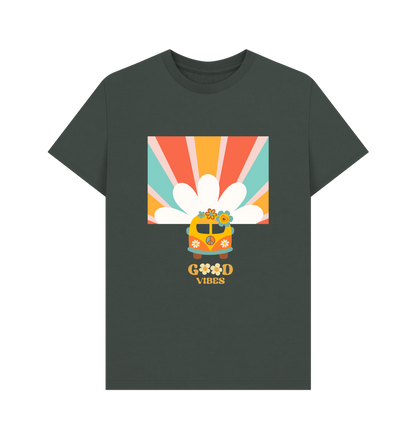 Dark Grey Printed T-shirt