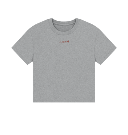 Athletic Grey Printed T-shirt