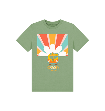 Sage Printed Kids T-Shirt