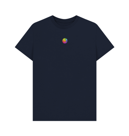 Navy Blue Printed T-shirt