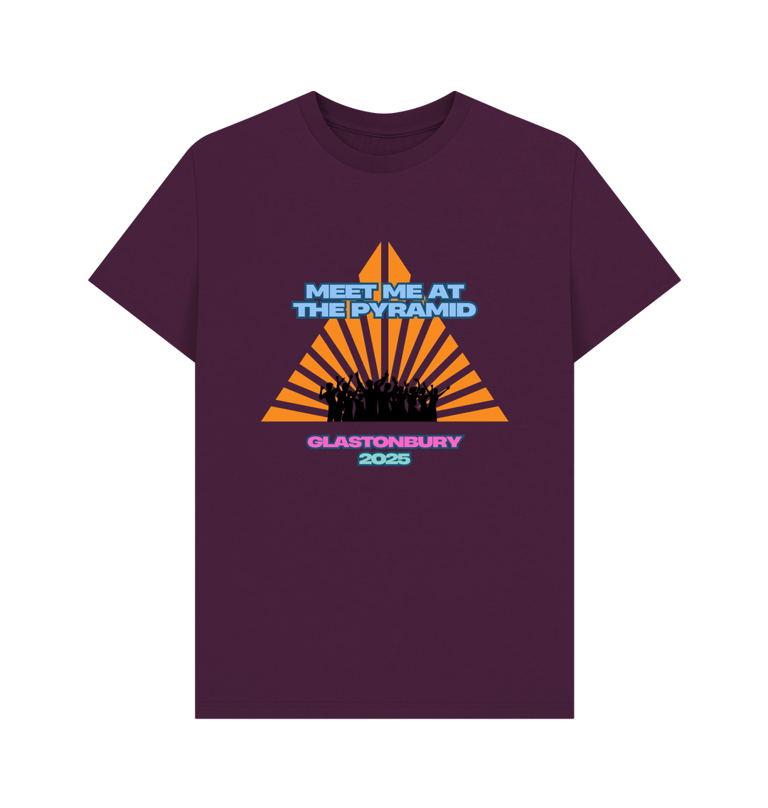 Purple Printed T-shirt