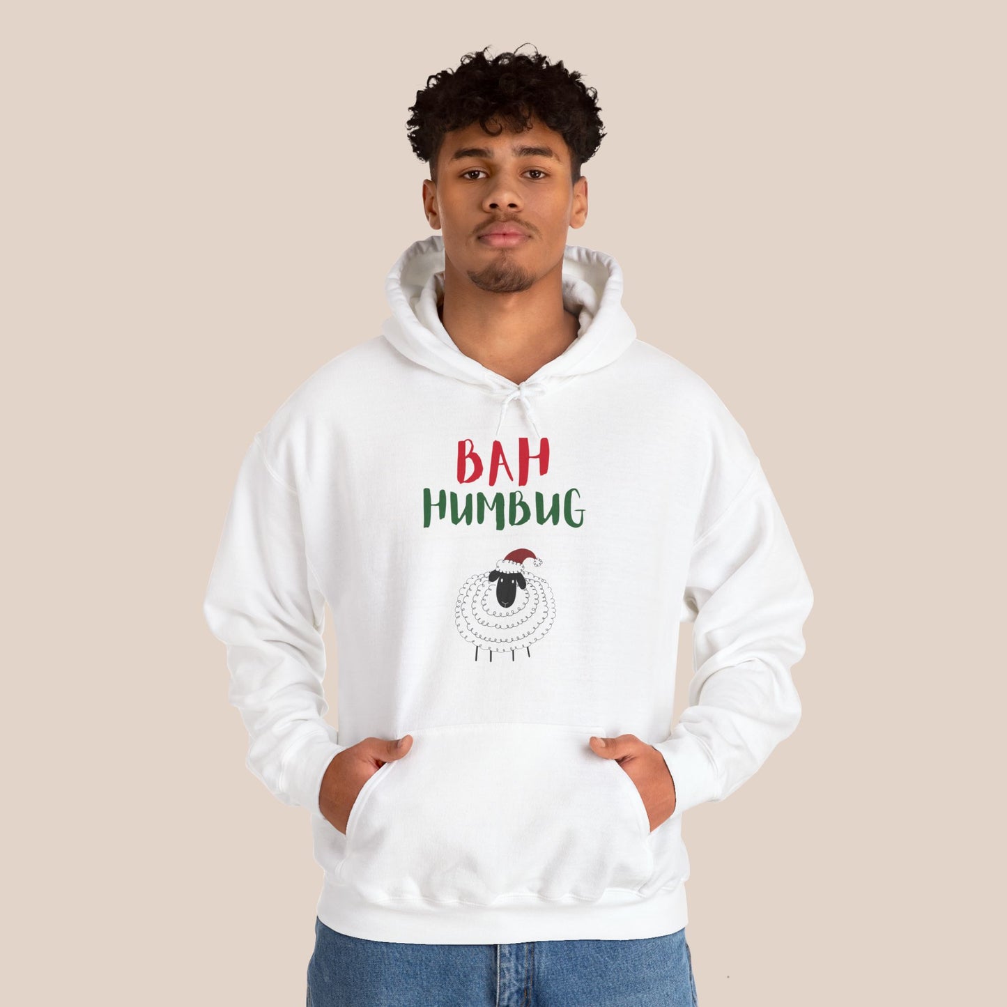 Bah Humbug Sheep Hoodie