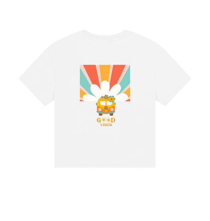 White Printed T-shirt