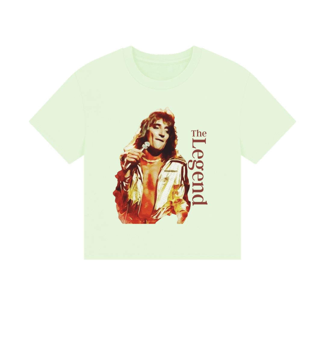 Pastel Green Printed T-shirt