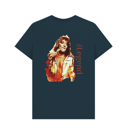 Denim Blue Printed T-shirt