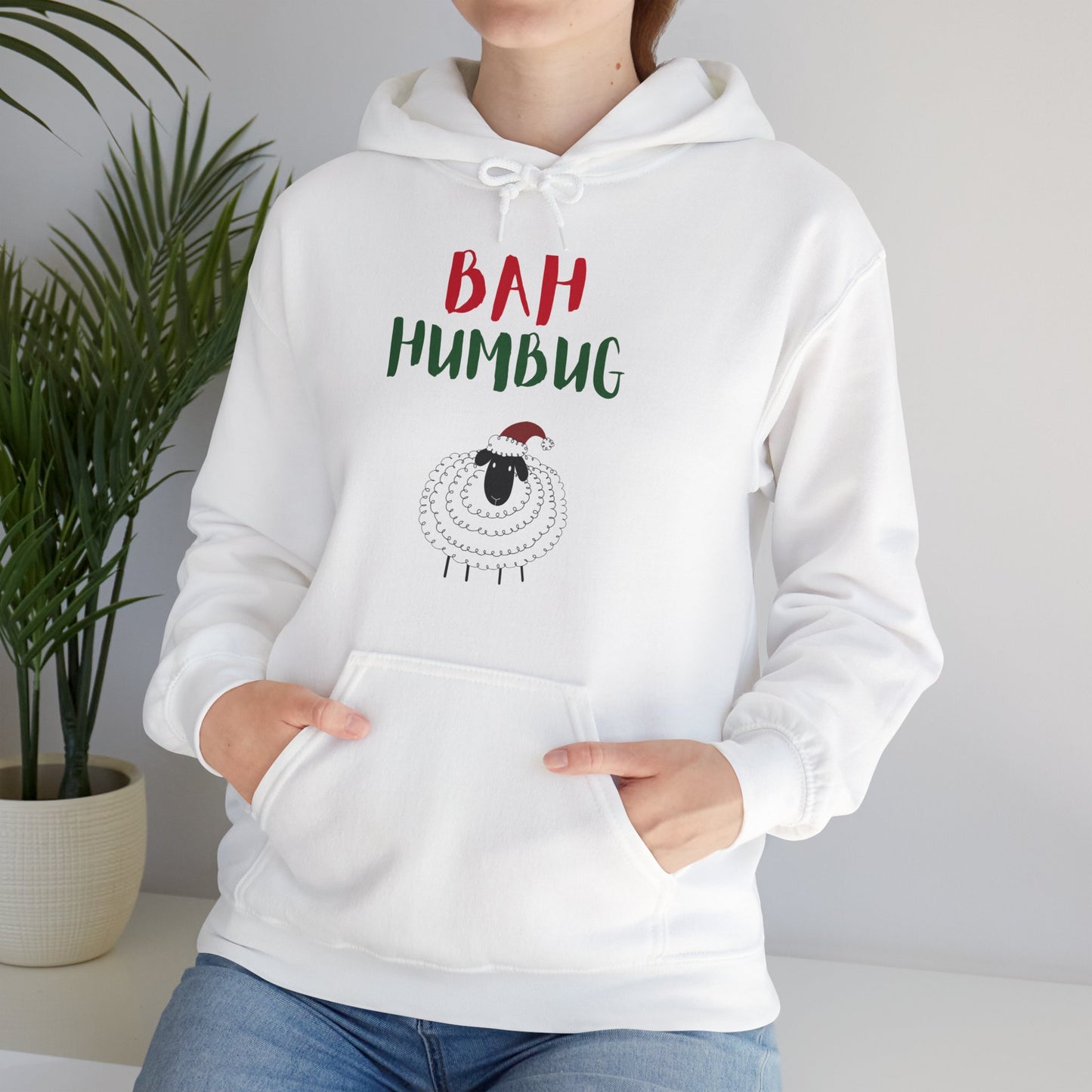 Bah Humbug Sheep Hoodie