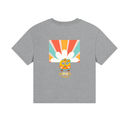 Athletic Grey Printed T-shirt