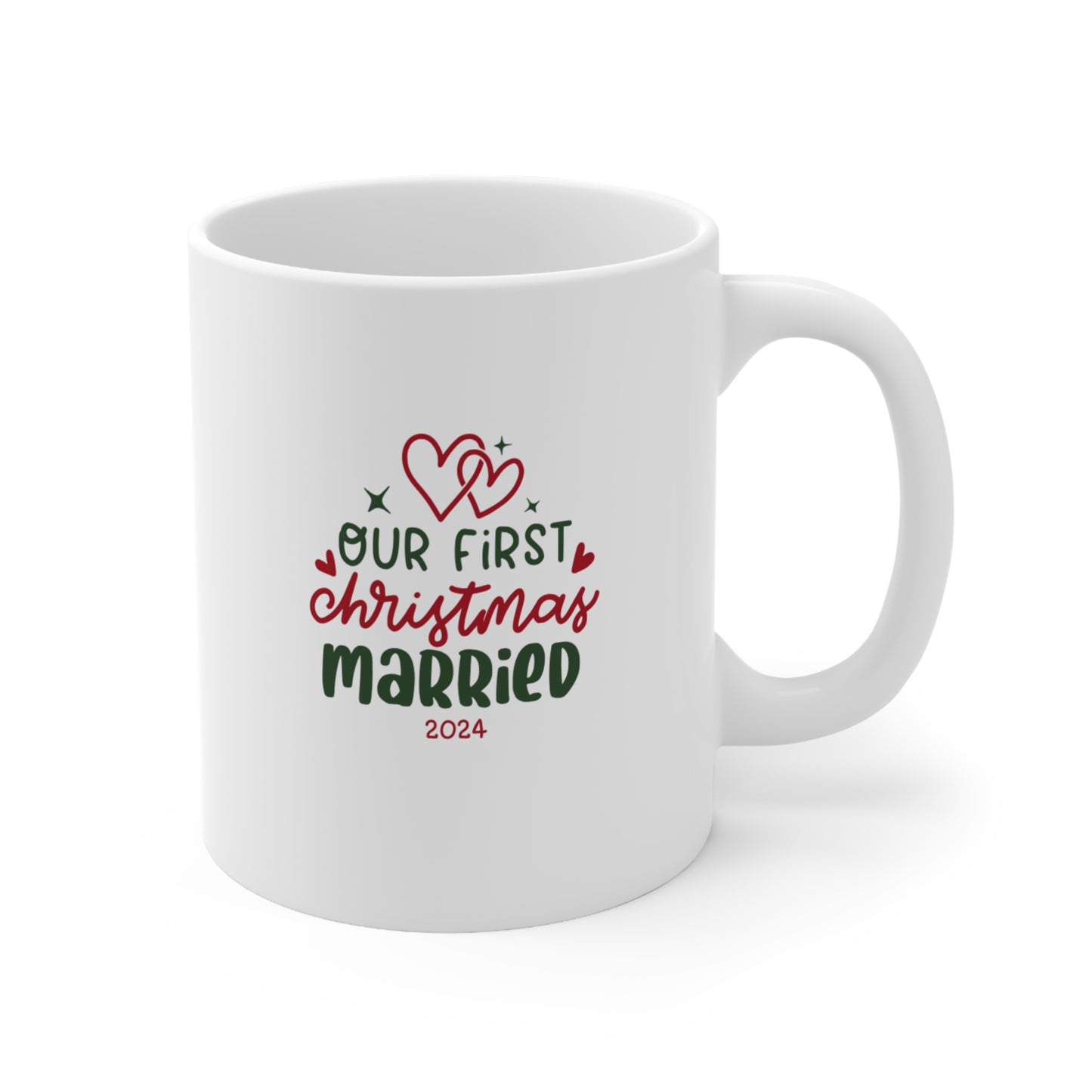 First Christmas Married Mug