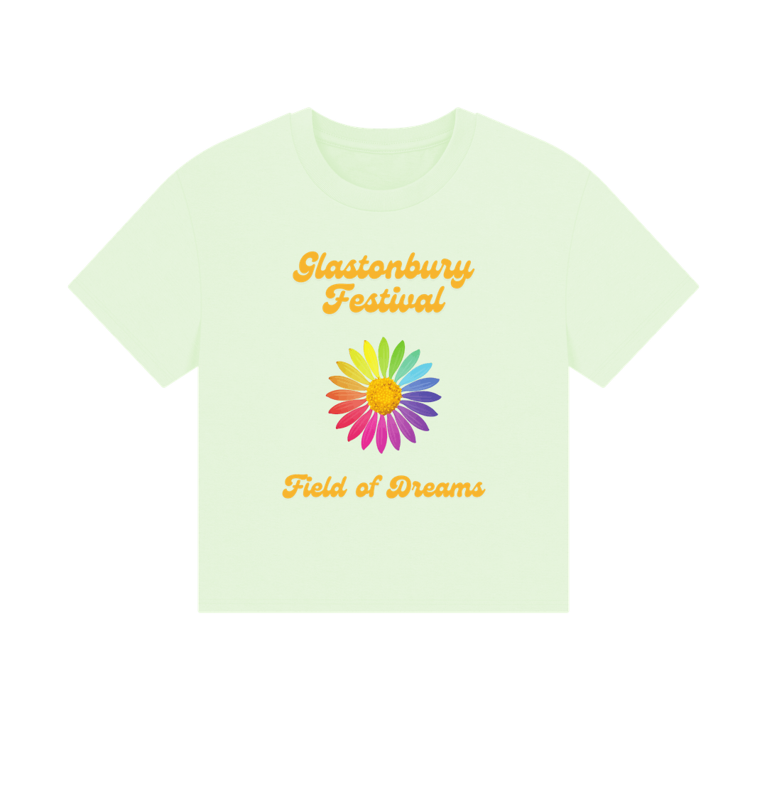 Pastel Green Printed T-shirt