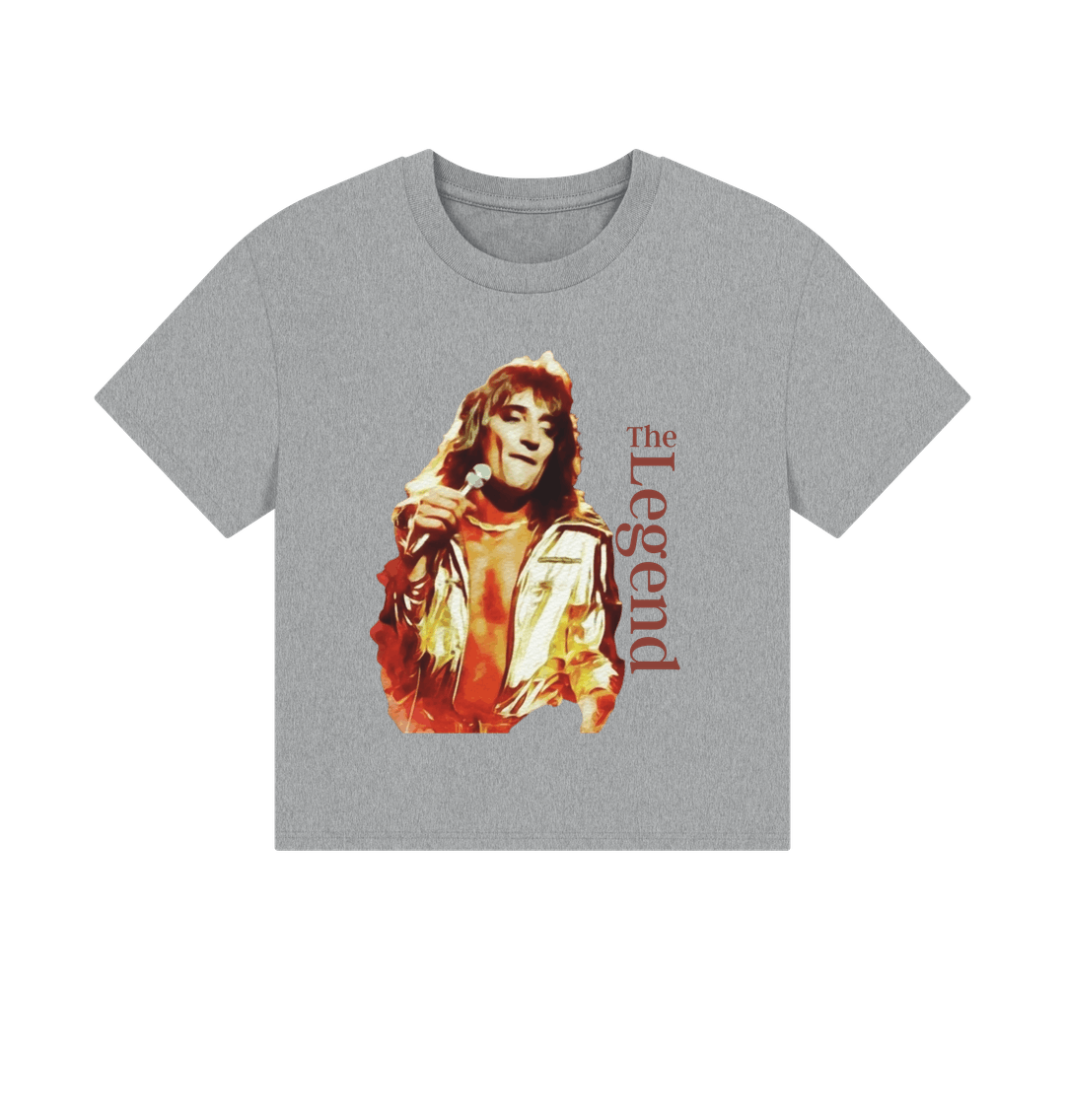 Athletic Grey Printed T-shirt