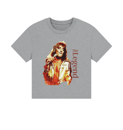 Athletic Grey Printed T-shirt