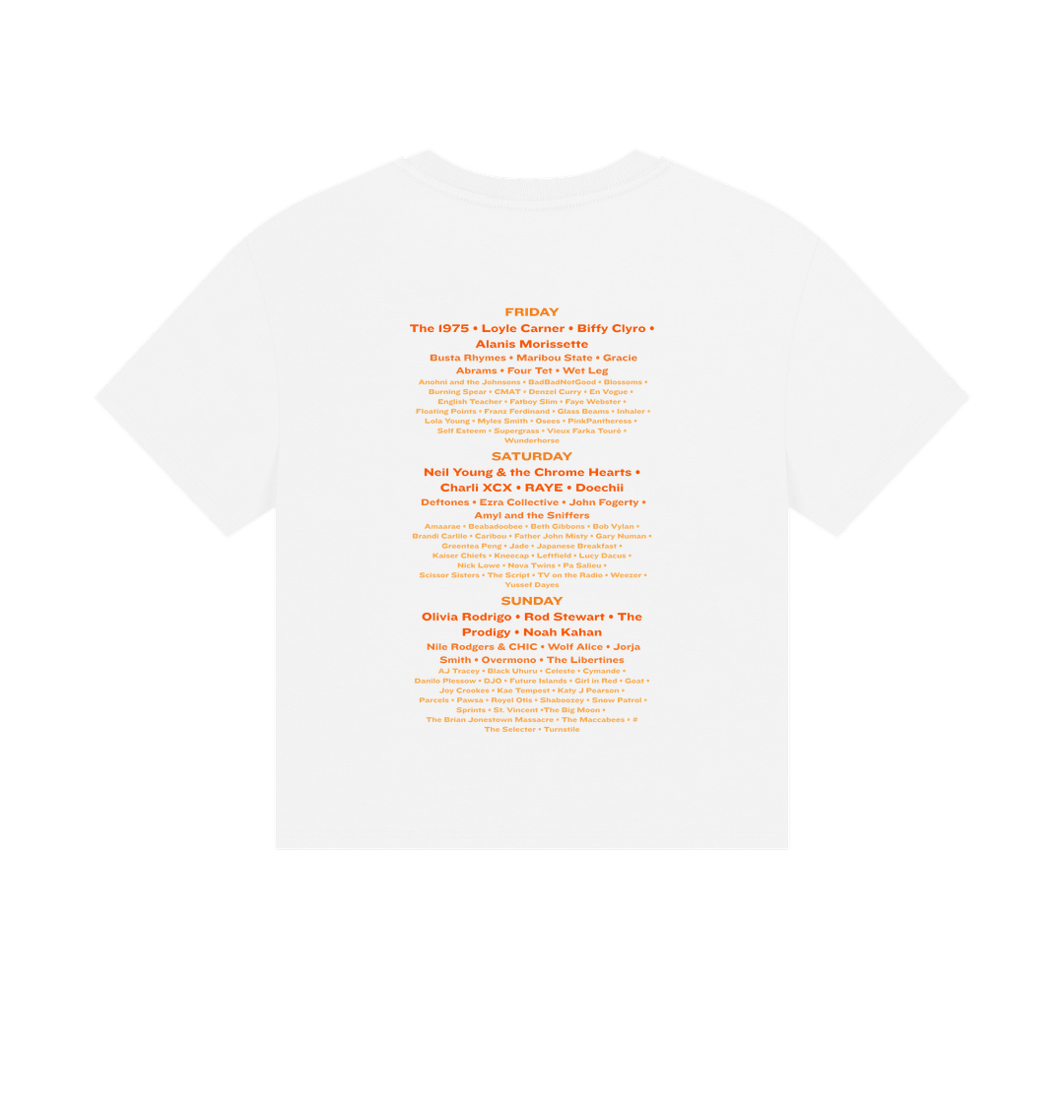 White Printed T-shirt