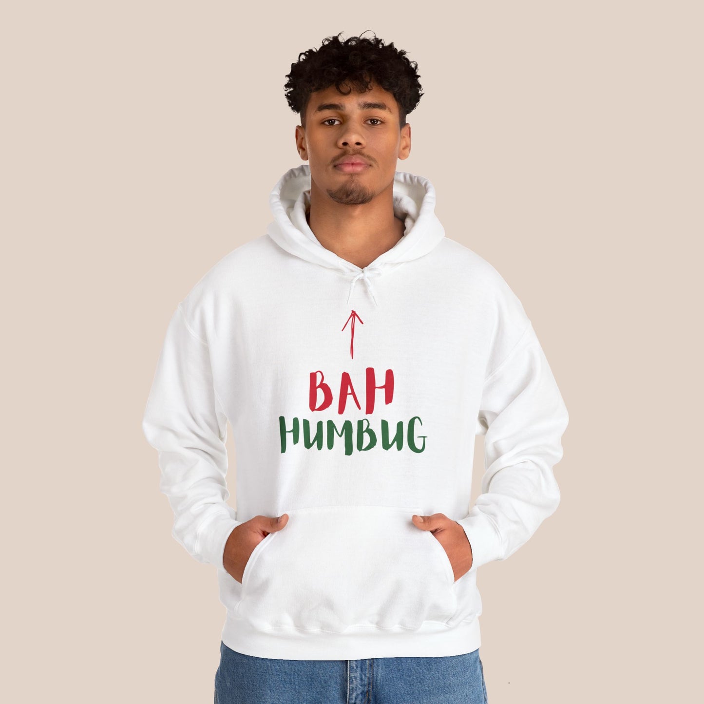 Bah Humbug Arrow Hoodie