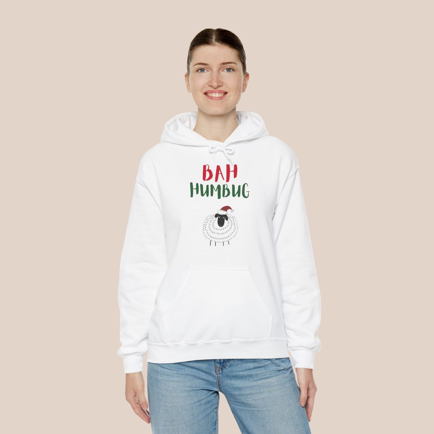 Bah Humbug Sheep Hoodie