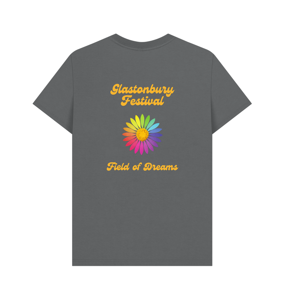 Slate Grey Printed T-shirt