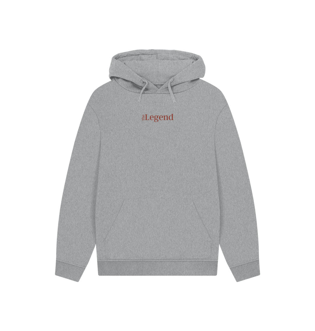 Athletic Grey Printed Hoody