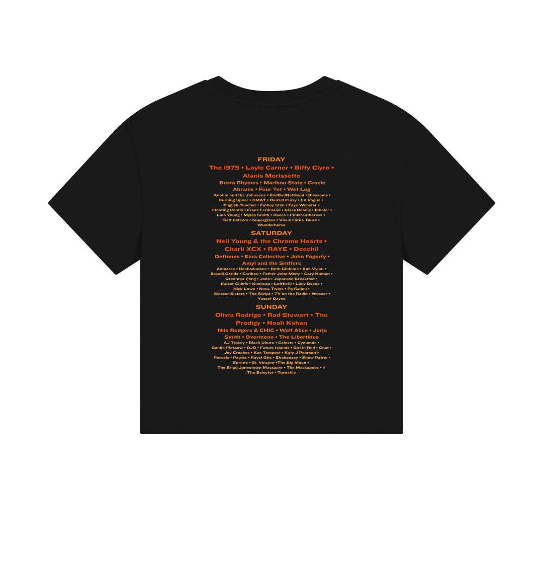 Black Printed T-shirt