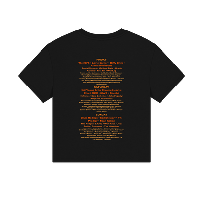 Black Printed T-shirt