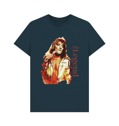 Denim Blue Printed T-shirt