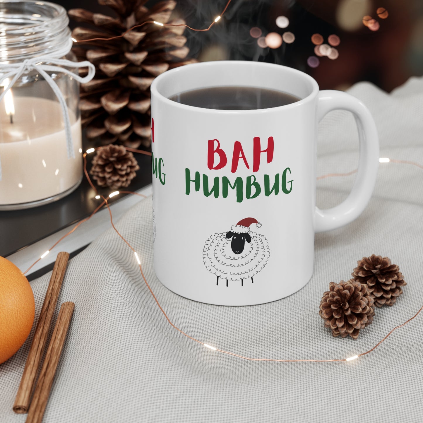 Bah Humbug Sheep Mug