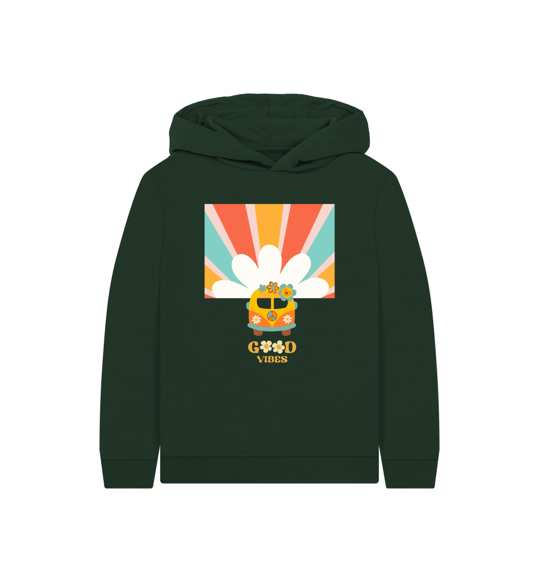 Evergreen Printed Kids Hoodie