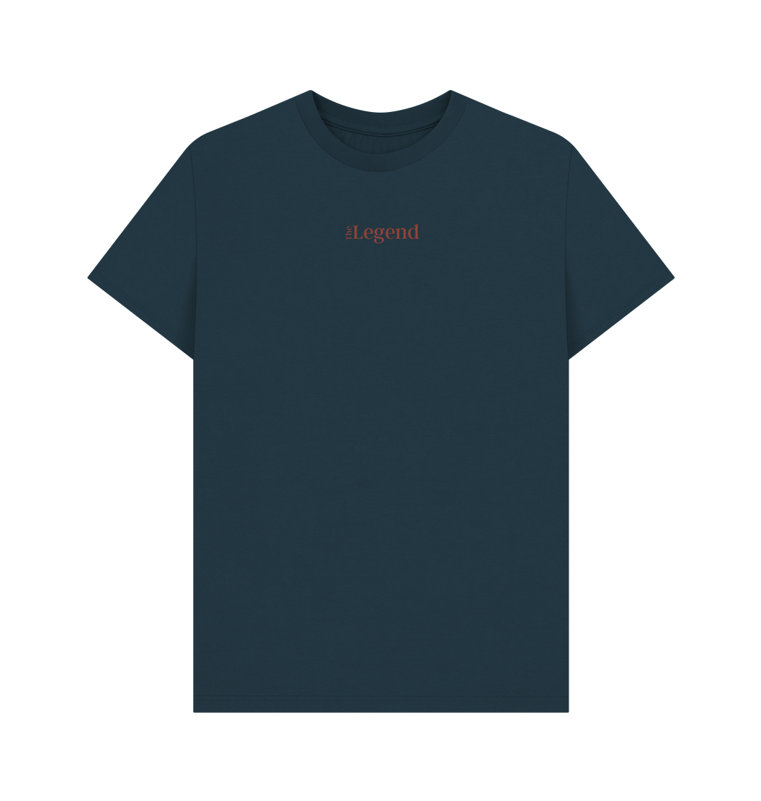 Denim Blue Printed T-shirt