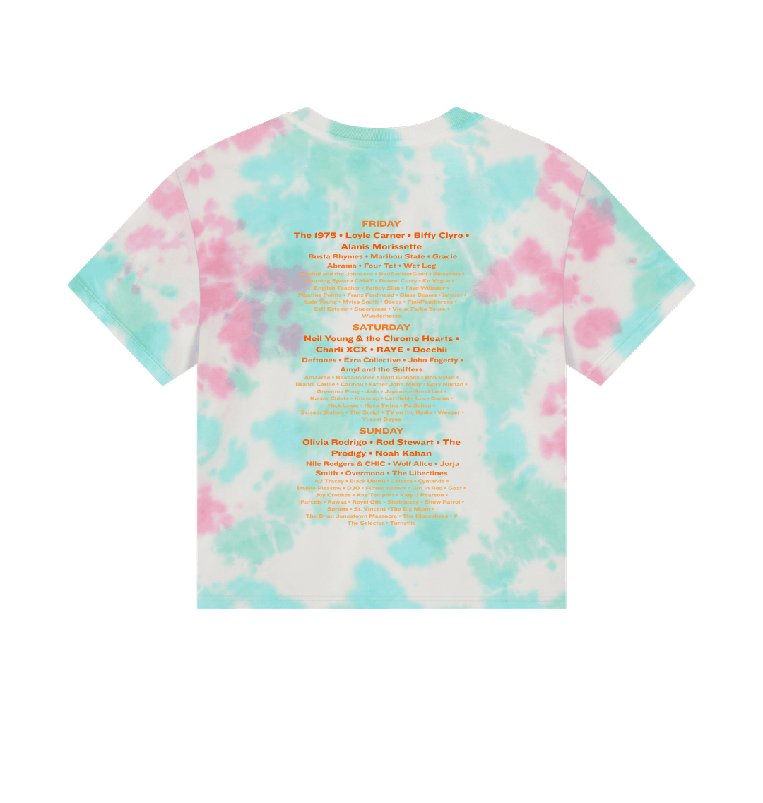 Pastel Tie Dye Printed T-shirt