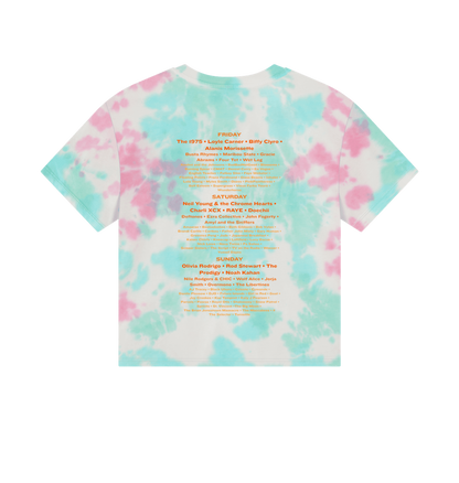 Pastel Tie Dye Printed T-shirt