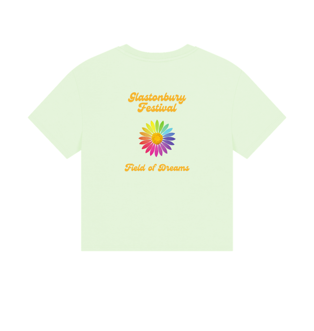 Pastel Green Printed T-shirt