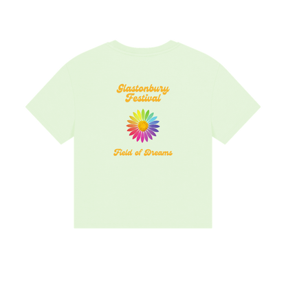 Pastel Green Printed T-shirt