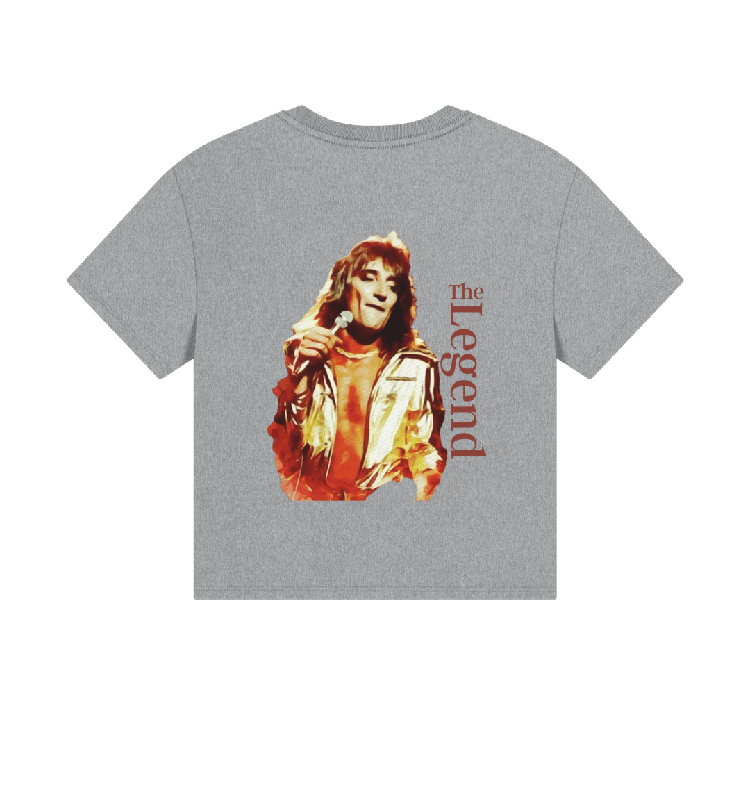 Athletic Grey Printed T-shirt