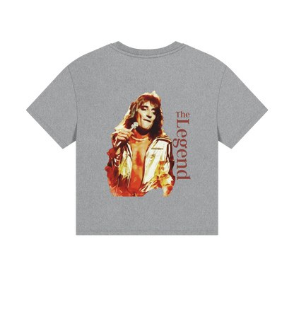 Athletic Grey Printed T-shirt